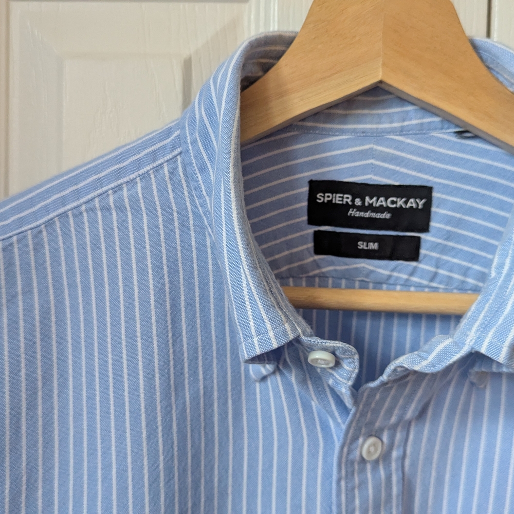 Spier & Mackay Lightweight OCBD Dress Shirt